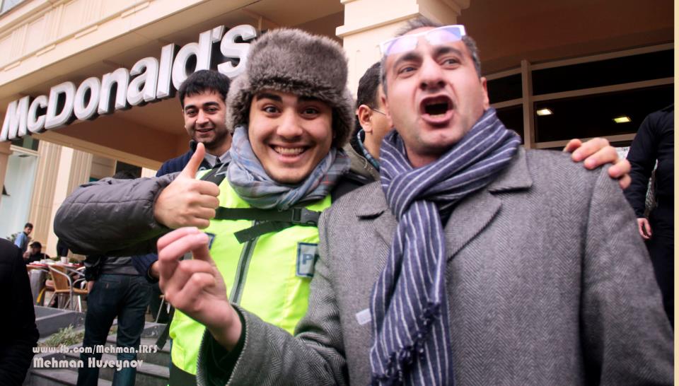 Yenə aksiyaya çıxdı, ancaq bu dəfə saxlanılmadı - VİDEO