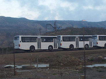 Bakıdakı yeni sərnişin avtobusları bunlardı -  FOTOLAR 