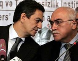İsa Qəmbər, Əli Kərimli və Eldar Namazov bir arada