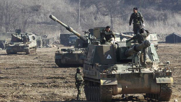 Koreyada etiraz aksiyası keçirilib