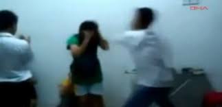 Polis fahişələri belə döydü - VİDEO