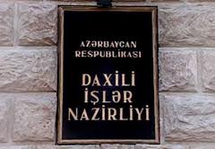 Daxili İşlər Nazirliyindən 