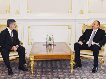 Prezident İlham Əliyev Braziliyanın Azərbaycandakı səfirini qəbul edib