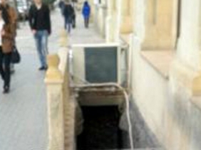 Bakının mərkəzində 