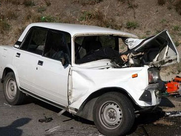 ‘07’ Bakıda qəza törətdi:  2 ölü 
