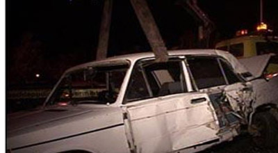 Azərbaycanda ağır qəza: bir ailənin üç üzvü xəsarət aldı