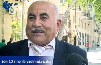 Son 10 il Bakı sakinlərinin yadında nə ilə qalıb? - VİDEO