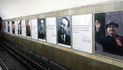Metroda aksiya keçirilir - FOTOLAR