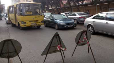 Bakıda yollar bağlandı