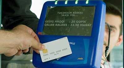 Bakıda avtobuslar kart sisteminə keçdi