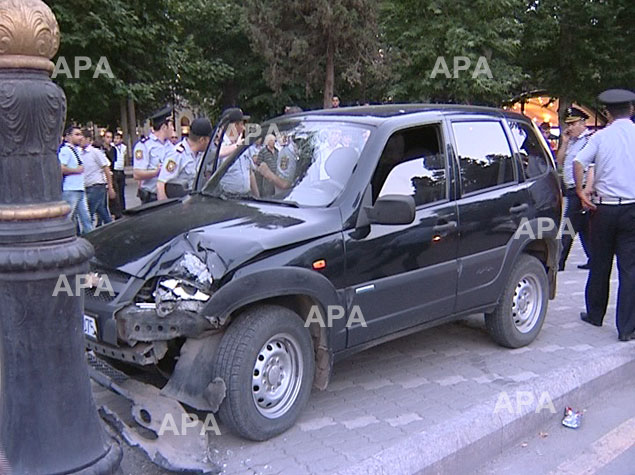 Gəncədə ağır yol qəzası, 1 nəfər öldü - FOTO