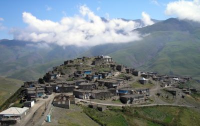 Azərbaycanda kəndə giriş pullu oldu -  FOTOLAR 