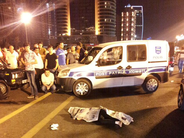 Bakıda avtomobillə 13 yaşlı qızı vuraraq öldürən şəxs həbs edilldi
