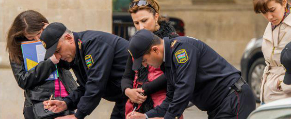 Bakı polisinin yeni -  HESABATI 