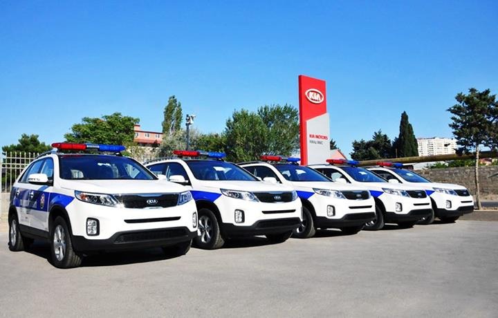 Azərbaycanın yol polisinin yeni maşınları - FOTO