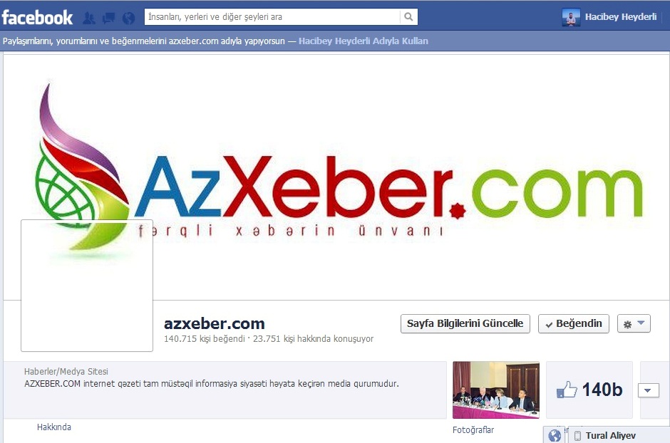 AZXEBER.COM-u bəyənənlərin sayı 140 min nəfəri ötdü