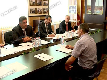 Azad Rəhimov Gəncədə vətəndaşları qəbul etdi