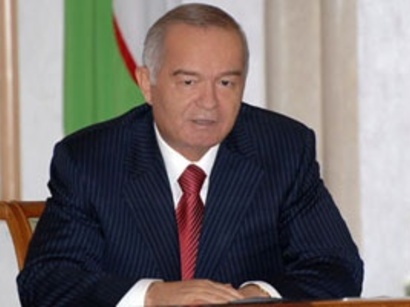 İslam Kərimov İlham Əliyevi təbrik edib