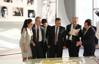 Türkiyə Respublikasının nümayəndə heyəti Heydər Əliyev Mərkəzində olub