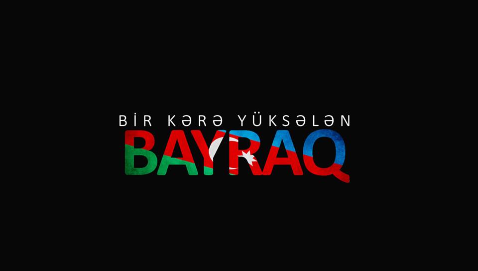 Bir kərə yüksələn bayraq - VİDEO
