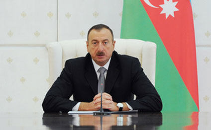 Prezident çempion şahmatçıları qəbul edib
