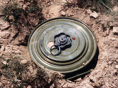 Bakıda tank əleyhinə mina tapılıb