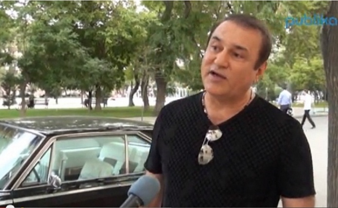 Müğənni küçədə uşaqlarla ‘Razborka’ya çıxdı -  VIDEO