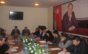 Gəncədə media nümayəndələri ilə görüş keçirildi
