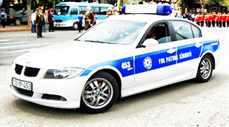 Bakıda yol polisi aksiya etdi