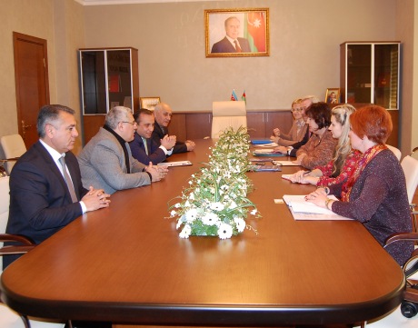 Litvalı qonaqlar Naftalanda olub