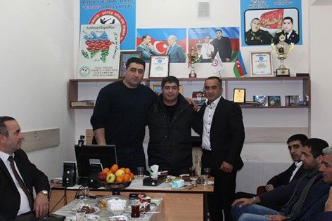 Ramil Səfərov idmançılarla görüşdü - FOTOLAR 