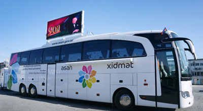 Bakıda səyyar "ASAN xidmət" fəaliyyətə başladı