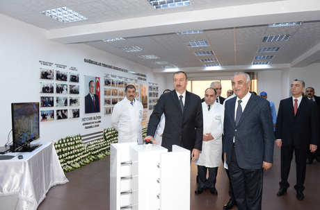 İlham Əliyevin Sumqayıt səfəri -  FOTOLARDA