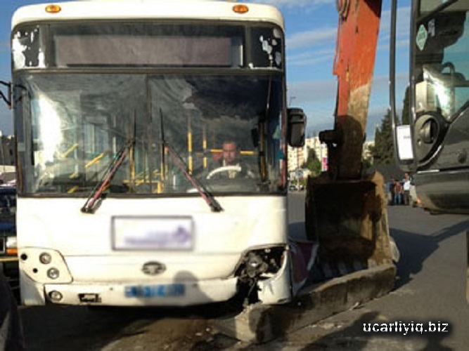 Bakıda sərnişin avtobusu qaçırıldı