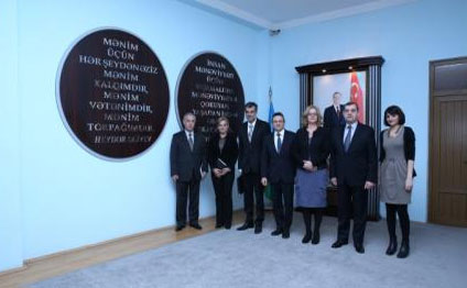 Mədət Quliyev BQXK nümayəndələrini qəbul edib