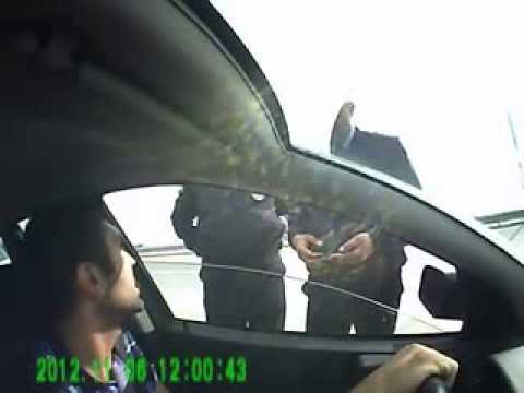 Azərbaycanda daha bir DYP əməkdaşı sürücüyə «uduzdu» –  VİDEO