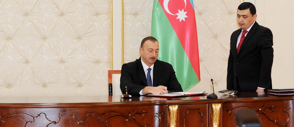 İlham Əliyev 2 sərəncam imzaladı