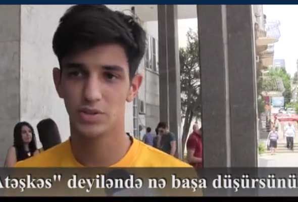 Bakı sakinlərinin Qarabağ haqda dedikləri - SORĞU- VİDEO