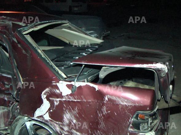 Bakıda “avtoş”luq edən sürücü qəza törətdi -  FOTO