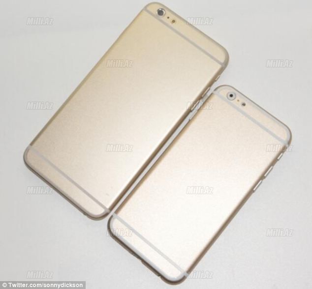 Bu da yeni İphone 6 -  FOTOLAR 