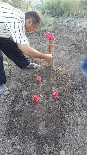 "Balamı əlimdən aldılar" - Azərbaycan zabitinin ah-naləsi - FOTO