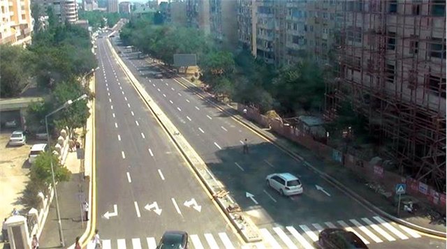 Bakıda daha bir yol açıldı - FOTO