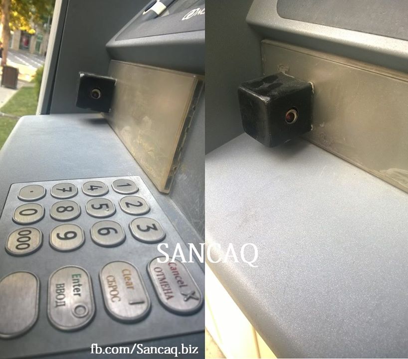 Bakıda bankomatlardan pulunuzu belə oğurlayırlar - FOTO