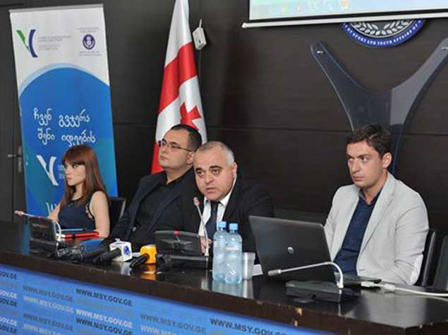 Azərbaycan jurnalistləri Gürcüstanda səfərdədir - FOTOLAR