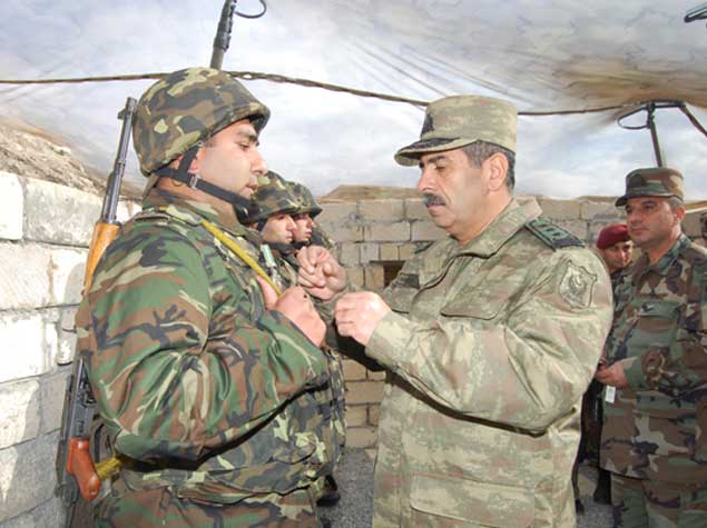 Zakir Həsənov Tərtərə gedir