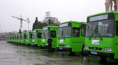 Ölkəmizə yeni avtobuslar gətirilir