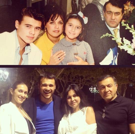 Ağalarovların illər öncəki - FOTOSU