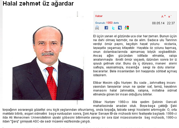 Başı kəsilən və baş kəsən qızların ziyalı atası -  FOTOLAR 