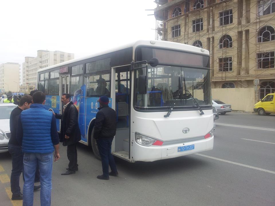 Bakıda adam öldürən avtobus sürücüsü tutuldu