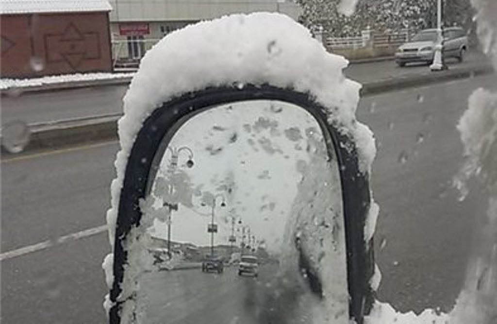 Azərbaycana qar yağdı -  FOTO 